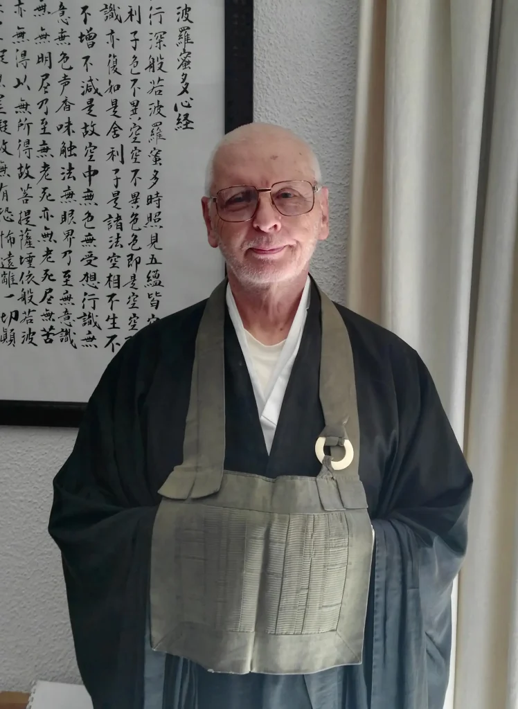 Foto maestro budista zen Tesshin Sanderson